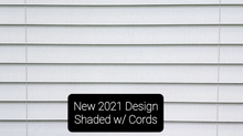 Load image into Gallery viewer, 2" Horizontal Blinds (Applies to Exterior, Provides 1-Way Vision for Daytime Privacy)