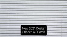 Load image into Gallery viewer, 3/4" Horizontal Blinds (Applies to Exterior, Provides 1-Way Vision for Daytime Privacy)