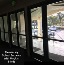 Load image into Gallery viewer, 3 1/2" Vertical Blinds (Applies to Exterior, Provides 1-Way Vision for Daytime Privacy)