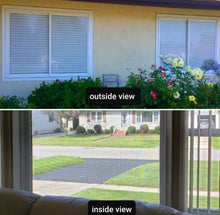 Load image into Gallery viewer, 2" Horizontal Blinds (Applies to Exterior, Provides 1-Way Vision for Daytime Privacy)