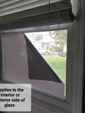 Block Out (Applies to Interior or Exterior, Does NOT Provide 1-Way Vision)