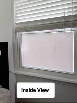 Block Out (Applies to Interior or Exterior, Does NOT Provide 1-Way Vision)