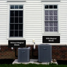 Load image into Gallery viewer, Glass Block (Applies to Exterior, Provides 1-WAY Vision for Daytime Privacy)