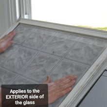 Load image into Gallery viewer, Glass Block (Applies to Exterior, Provides 1-WAY Vision for Daytime Privacy)